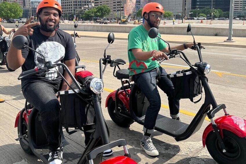 Dallas Fat Tire Scooter: 2 hour Rental