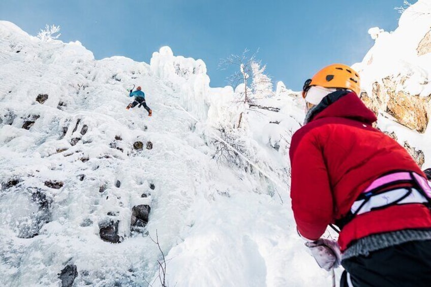 Half-Day Premium Ice Climbing in Pyhä Lapland