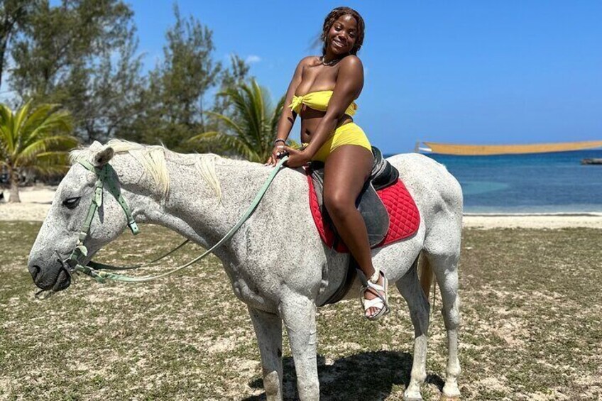 Horseback Ride & Swim Private Tour from Montego Bay 