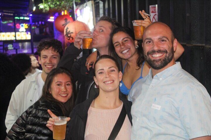 Night Walking Tour through the Bars of Augusta street