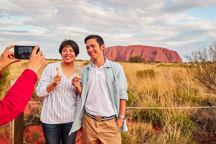 Guided Uluru Sacred Sights & Sunset Tour with Refreshments