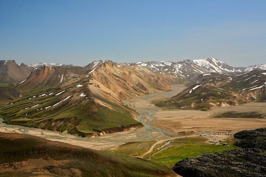 Iceland's Landmannalaugar Highland Hiking Full Day Tour