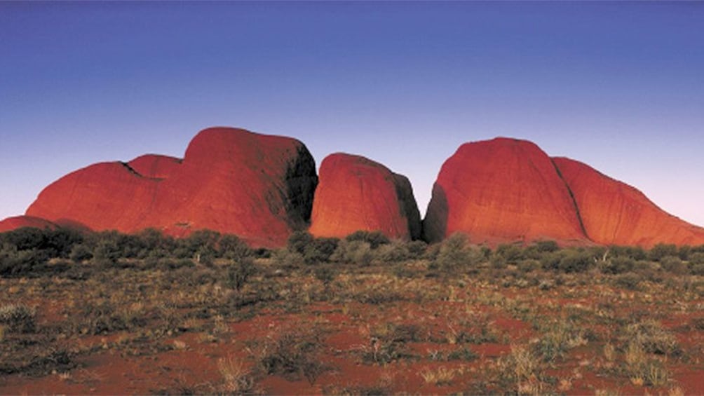 Beautiful Kata Tjuta Sunset in Australia 