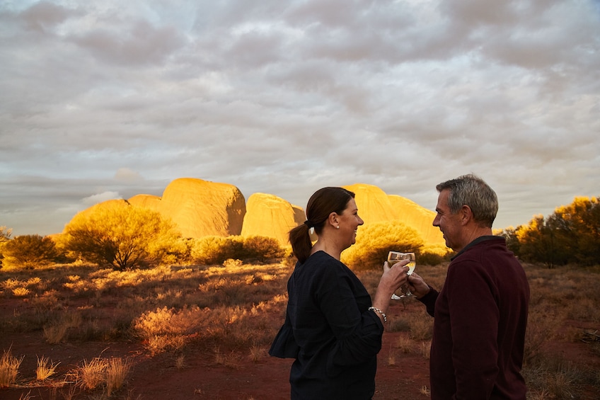 Guided Sunset Tour of Kata Tjuta Sacred Site with Drinks