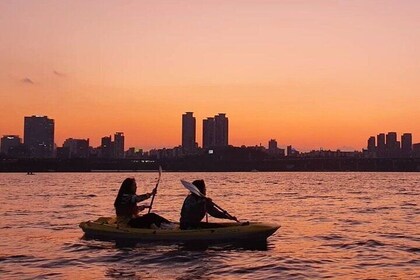Stand Up Paddle Boarding and Kayaking Activities in Han River