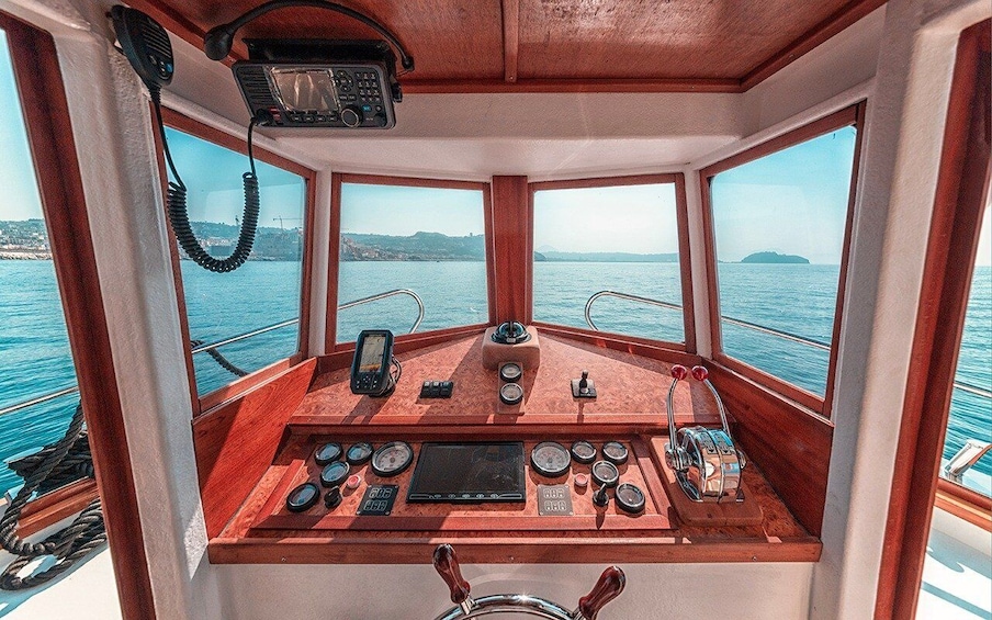 Picture 1 for Activity From Bacoli: Submerged Park of Baia Glass Bottom Boat Tour