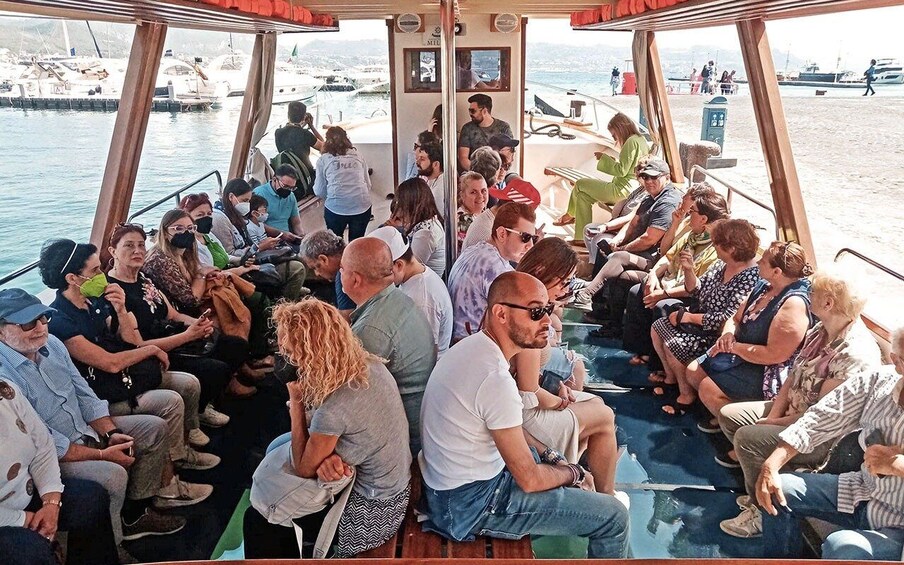 Picture 7 for Activity From Bacoli: Submerged Park of Baia Glass Bottom Boat Tour