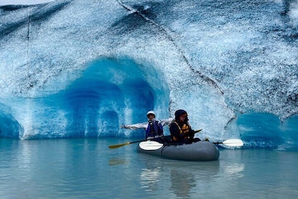 Introduction to Packrafting Knik Glacier Hike and Float