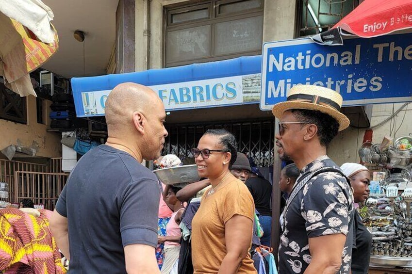 Half-Day Guided Fabric Tour in Ghana