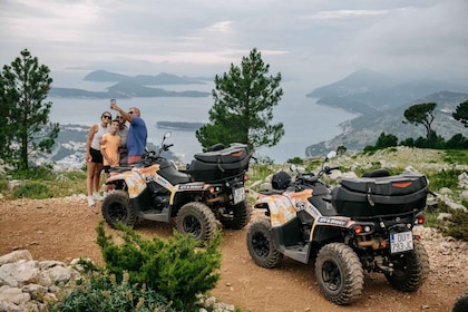 Dubrovnik: Excursión Safari en quad con traslados al hotel (3 horas)