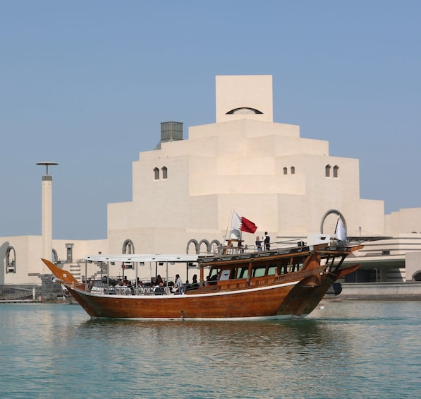Picture 1 for Activity Qatar: Doha Sightseeing Cruise Onboard an Arabic Dhow Boat