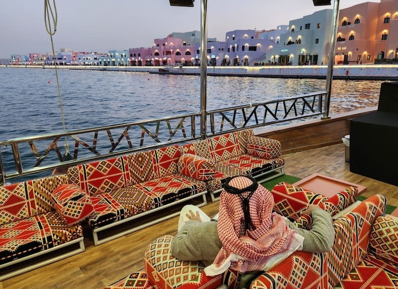 Picture 4 for Activity Qatar: Doha Sightseeing Cruise Onboard an Arabic Dhow Boat
