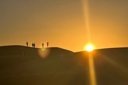 Watching Sunrise in Wahiba Sand Desert - Early Morning Tour