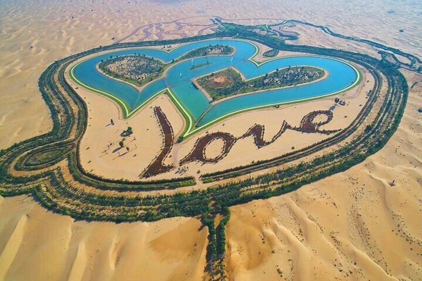 Private Tour in Love Lake Dubai with Pick up included