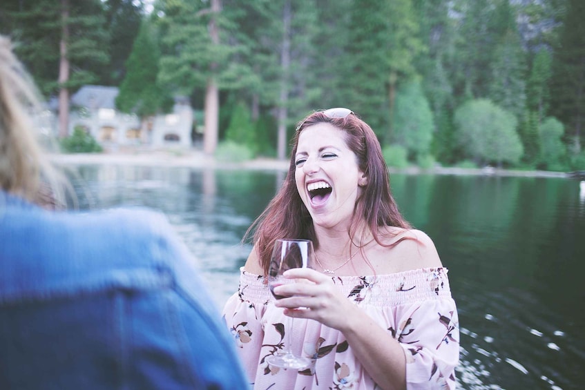 Picture 10 for Activity Lake Tahoe: Emerald Bay Wine-Tasting Boat Tour