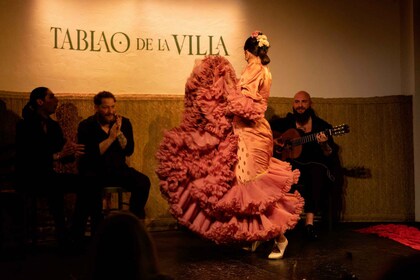 Madrid: Tablao de La Villa Flamenco-esitys