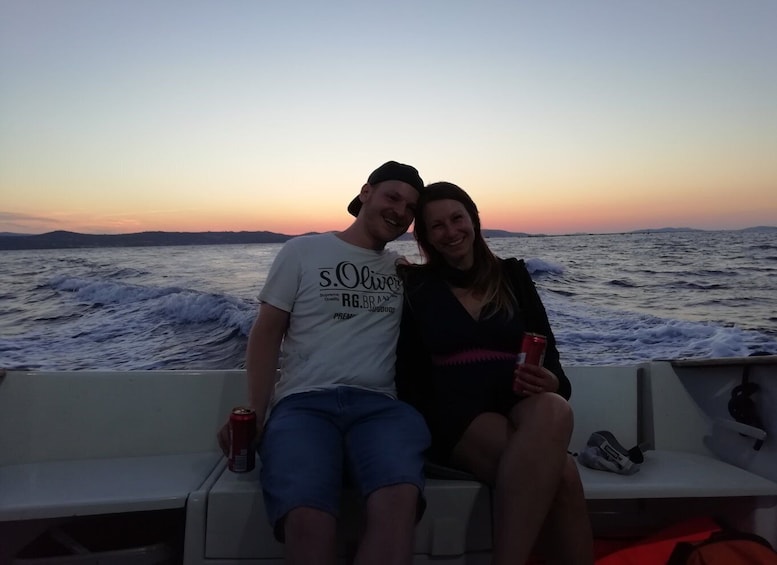 Picture 6 for Activity Zadar: Sunset Fishing Half-Day Guided Boat Trip