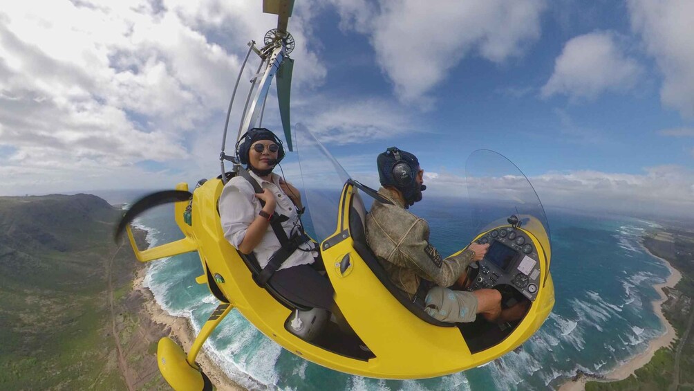 Picture 3 for Activity Oahu: Gyroplane Flight over North Shore of Oahu Hawaii