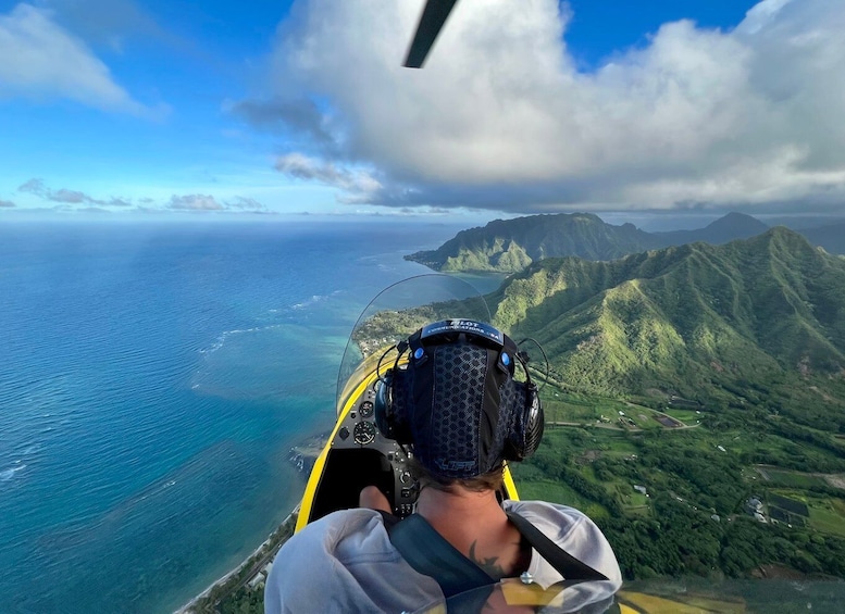 Picture 3 for Activity Oahu: Gyroplane Flight over North Shore of Oahu Hawaii