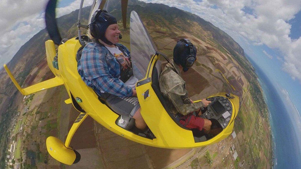 Picture 5 for Activity Oahu: Gyroplane Flight over North Shore of Oahu Hawaii