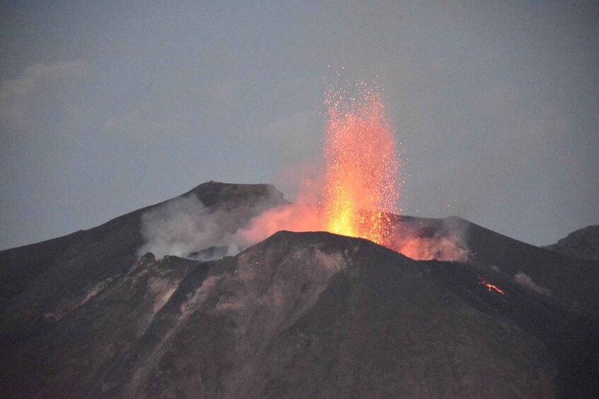 From Lipari: Panarea and Stromboli Full-Day Boat Trip