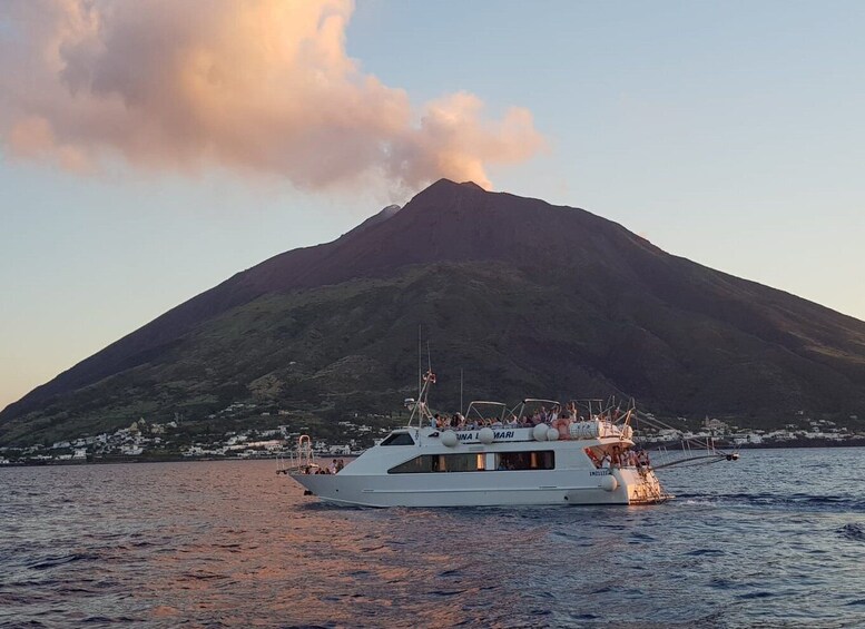 Picture 3 for Activity From Lipari: Panarea and Stromboli Full-Day Boat Trip