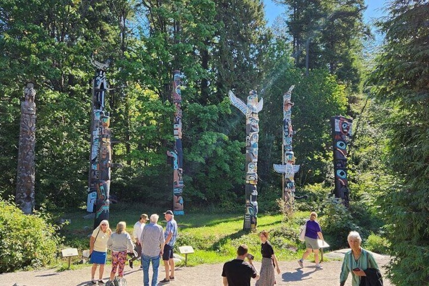 First Nation Totem Poles