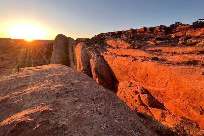 U Drive UTV Sunset Guided Adventure on Hell's Revenge