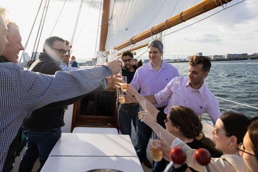 Boston Harbor Sunset Sail Tour