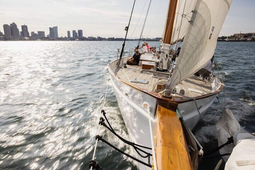 Boston Harbor Sunset Sail Tour