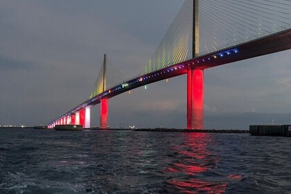 Sunset Cruise with Skyway Bridge Light Tour St. Petersburg, FL