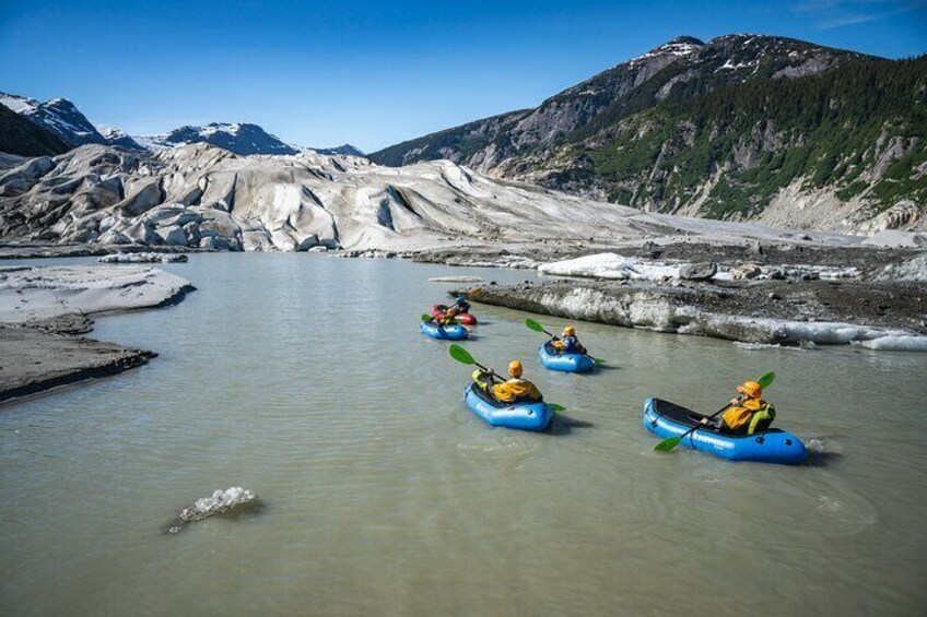 Norris Glacier Seaplane, Packraft, and Glacier Hike
