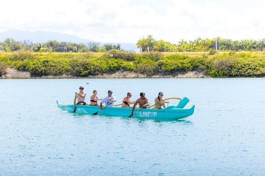 Bring 4 of your friends to get in a great paddling session.
