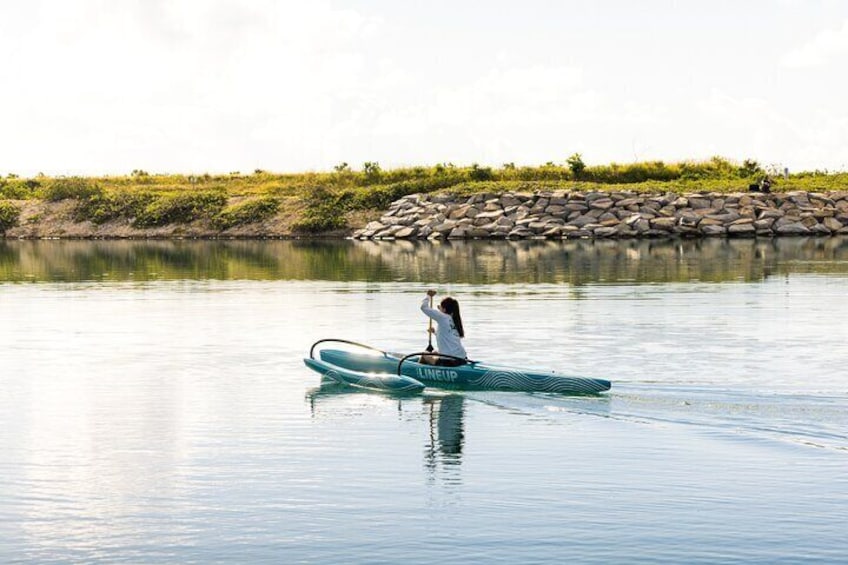 Outrigger Canoe on the Wai Kai Lagoon - Single "OC1" 