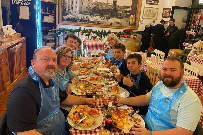 Pizza and Tiramisu Cooking Class in Rome, Piazza Navona