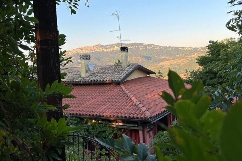 The view from one of our tea making stations