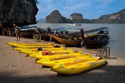 ทัวร์เกาะเจมส์บอนด์ของจอห์นเกรย์จากภูเก็ตพร้อมพายเรือคายัคถ้ำทะเล