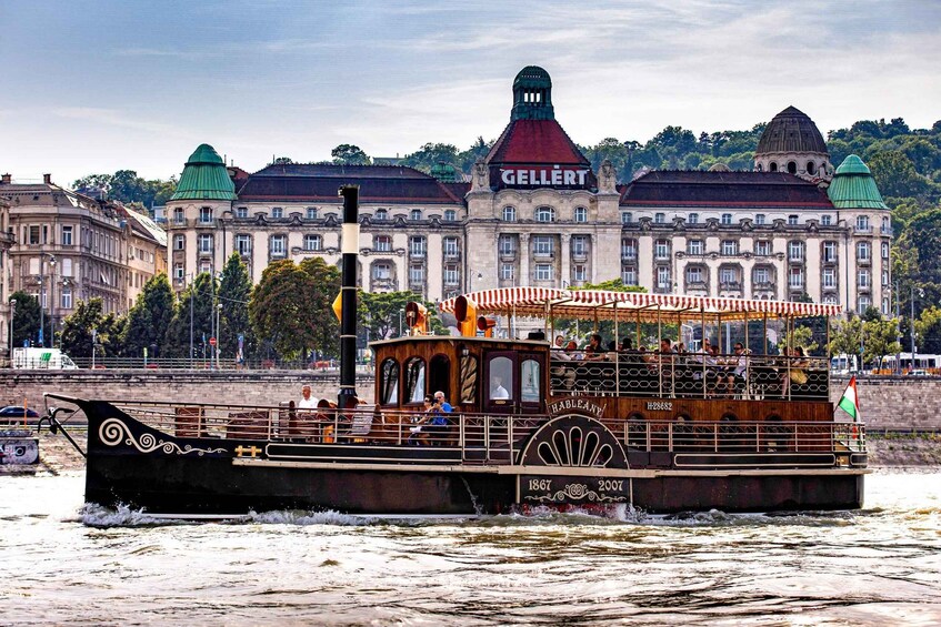 Picture 3 for Activity Budapest: Historic Cruise with Welcome Drink