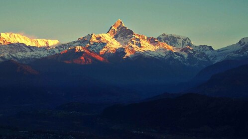 Sarangkot Sonnenaufgangstour über dem Annapurna Himalaya Gebirge