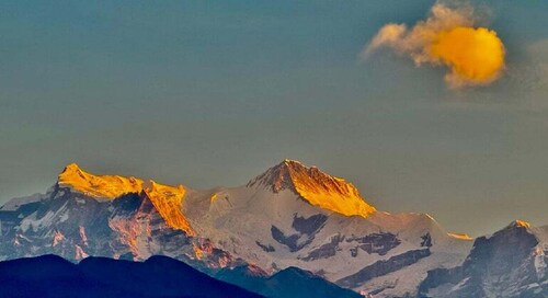 Sarangkot soloppgangstur over Annapurna Himalaya-kjeden