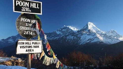 Pokhara: Trek Gunung Ghorepani, Poonhill, & Ghandruk selama 4 Hari