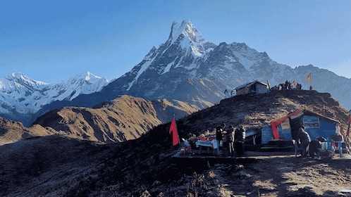 从博卡拉出发:带导游的 3 天 Mardi Himal 徒步旅行