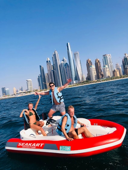 Dubai: Private Self-Drive SeaKart Jet Ski Boat Tour