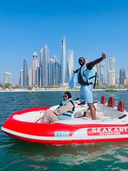 Picture 10 for Activity Dubai: Private Self-Drive SeaKart Jet Ski Boat Tour