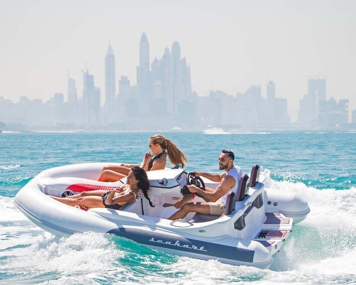 Dubai: Private Self-Drive SeaKart Jet Ski Boat Tour