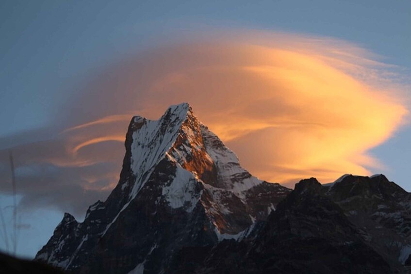 Picture 7 for Activity Pokhara: Peace Pagoda Sunset, Annapurna Mountain Views Tour