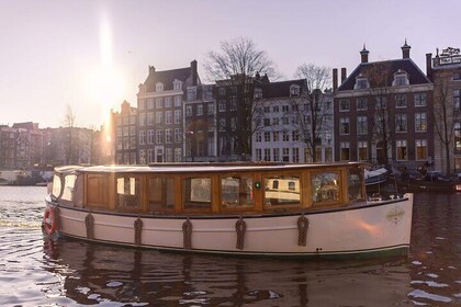 Ámsterdam: crucero por los canales de 2 horas incl. Bebidas y snacks holand...