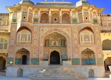 Vanuit Delhi: 2-daagse privétour naar Agra en Jaipur