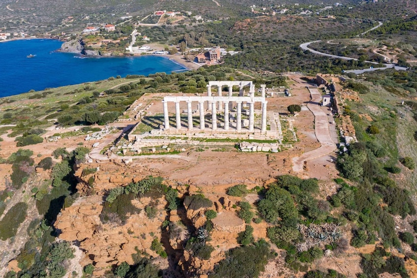 Picture 2 for Activity From Athens: Temple of Poseidon & Cape Sounio Half-Day Tour
