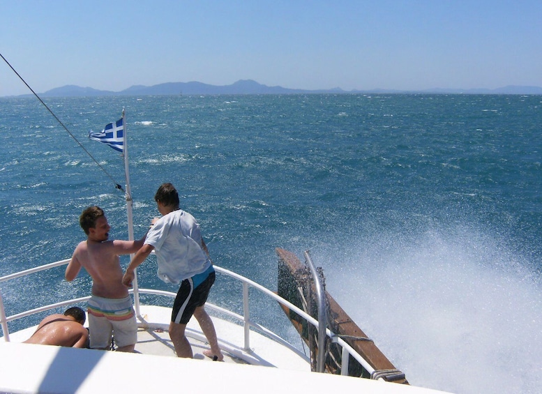 Picture 3 for Activity From Corfu Town: Syvota and Blue Lagoon Full-Day Boat Cruise